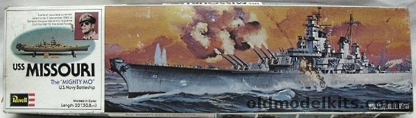 Revell 1/534 USS Missouri 'Mighty Mo' Battleship with Display Base, H301 plastic model kit